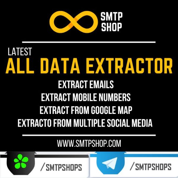 All DATA Extractor (SMTPSHOP)